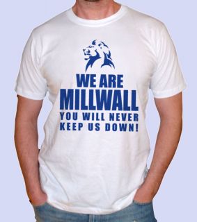 millwall football club t shirt mfc m f c more options size colour from 