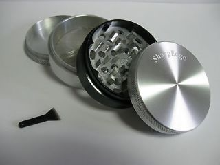   Piece 2 Tone Grinder Herb Tobacco Spice Crusher Like Space Case