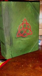Wicca Witch Charmed Triquetra Book of Shadows Spells Rituals Magick