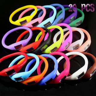 newly listed 20pcs hot classic children silicone sports wrist watches