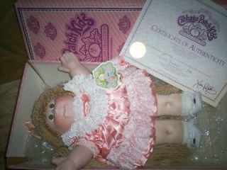Vintage 1984 Applause Porcelain Cabbage Patch 16 Doll Jessica Louise 
