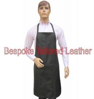 leather apron in real leather black or brown leather more