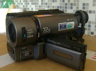 hi8 sony handycam trv36e camcorder play 8mm tape good working