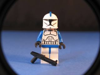 STAR WARS LEGO® Parts Custom 501st LEGION BLUE CLONE WARS TROOPER 