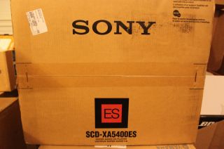 Brand New Sony SCD XA5400ES SACD Super Audio CD Player SCDXA5400ES 