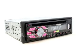 Pioneer DEH 2400UB Single Din CD//WMA Player Front USB/AUX Input 