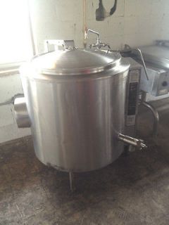 USED GROEN HH/4 E 40 STEAM JACKETED KETTLE 40 GALLON CAPACITY