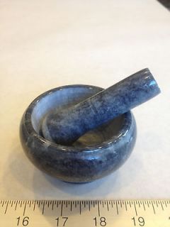 MORTAR AND PESTLE SPICES, HERBS GRINDER (SMALL/ BLACK GRANITE)