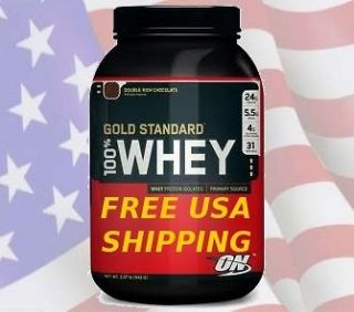 Optimum Nutrition GOLD STANDARD 100% WHEY Protein Isolates 2lb 909g ON 