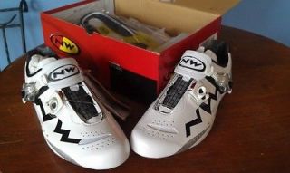 Northwave Extreme Tech SBS white/black road shoes 40, 41, 43, or 43.5