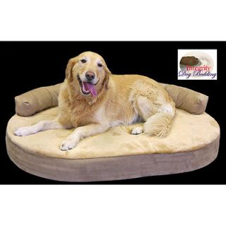   Memory Foam Joint Relief Dog Bed Pet Beds Coutch Washable Toffee New