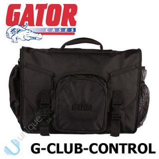 gator g club control dj mixer case messenger gig bag