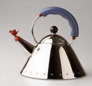 alessi michael graves stovetop induction kettle blue time left $