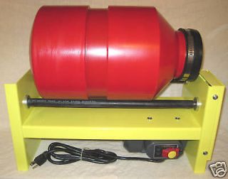 40lb Capacity Rock Tumbler Ball Mill Case Debur Polish Lapidary