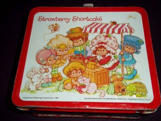 vintage strawberry shortcake in Pinbacks, Bobbles, Lunchboxes