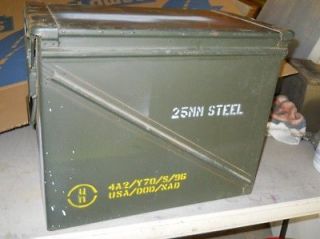   ammo can box waterproof survival storage rafting poop can US Military