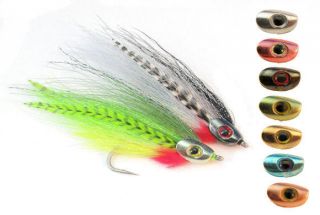 FISH SKULL SMALL Weighted Heads for Streamer Flies 7 colors available 