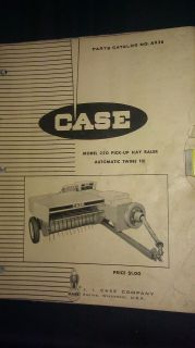   CASE MODEL 220 PICK UP HAY BALER AUTOMATIC TWINE PARTS CATALOG NO A936