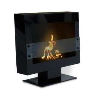 anywhere fireplace tribeca ii ventless fireplace black 