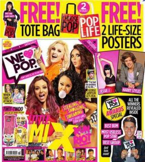 WE LOVE POP MAGAZINE # 15   HARRY STYLES LIFE SIZE POSTER   FREE CUTE 