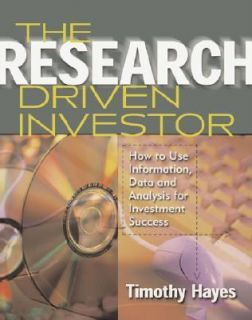   for Investment Success by Timothy Hayes 2000, Hardcover