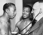 SUGAR RAY ROBINSON WITH GEORGE SUGAR COSTNER WITH DOCTOR 07 (BOXING 
