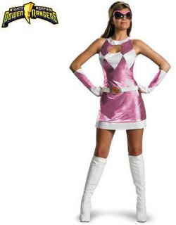 deluxe power rangers pink ranger costume womens small