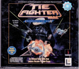 STAR WARS TIE FIGHTER CD ROM De Opvolger Van X Wing Door,L. Holland 
