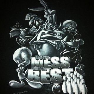 Looney Toons bowling Dont mess with the best T shirt size 2/4 Boys 