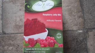 BOX IDEAL PROTEIN RASPBERRY JELLY MIX 7 PACKETS 19G PROTEIN PER 