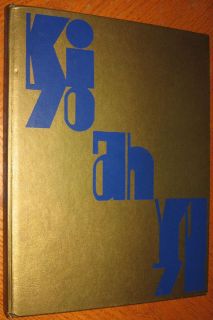 Old vintage 1972 TAHOMA HIGH SCHOOL yearbook MAPLE VALLEY WA 