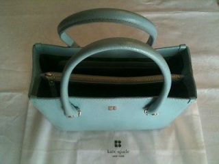 Authentic Kate Spade Quinn Tarrytown Sky Blue leather purse handbag