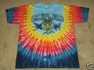 Grateful Dead Butterfly Bears S, M, L, XL, 2XL Tie Dye T Shirt