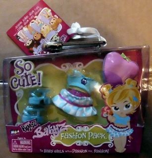 BRATZ SMALL BABYZ FASHION PACK WITH ACCESSORIES   ONLY ONES   HEART 