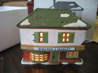   56 Dickens Village Series Scrooge & Marley Counting House A Xmas Carol