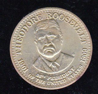 theodore roosevelt presidential commemorative coin  7 50