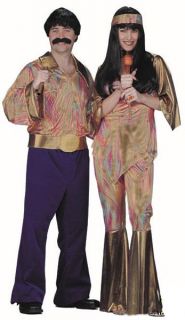 adult cher 70 s hippie style halloween costume outfit m