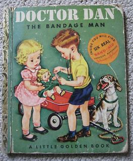 little golden book doctor dan the bandage man a edition