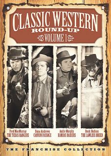 Classic Western Round Up Vol. 1 DVD, 2007, 2 Disc Set