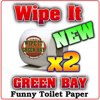   Green Bay Football Sports Funny Gag Prank Party Joke Toilet Paper