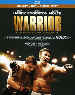Warrior Blu ray DVD, 2011, 2 Disc Set, Includes Digital Copy