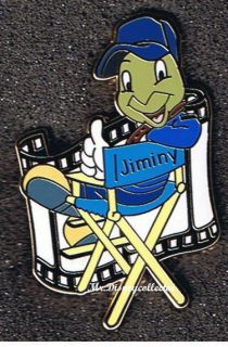 Disney DSF Pin Character Directors Chair ~ Jiminy Cricket LE