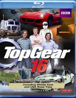 Top Gear The Complete Season 16 Blu ray Disc, 2011, 3 Disc Set