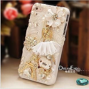   crystals diamonds tower applique case cover for iPhone5 5G L5BAL5