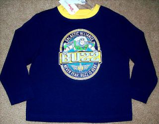   Store TOY STORY Buzz Lightyear SHIRT Long Sleeve TOP Size XS 4 5