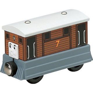 thomas and friends wooden railway toby the tram engine time