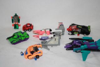 Lot of 7 Transformers Action Figures Windbreaker Ramjet Beachcomber 