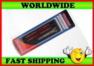 Traxxas 5338R Aluminum Toe Links w/ Rod Ends Front/Rear Red 1/10 