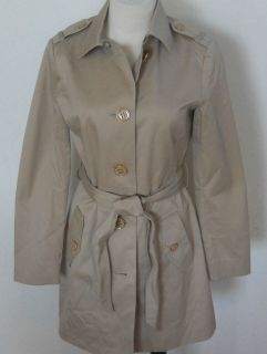 BANANA REPUBLIC Womens Tan Belted Trench Coat Sizes XS, L, XL