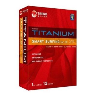 trend micro titanium anti virus 2011 brand new with package